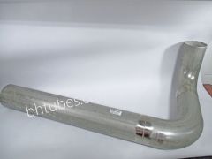 SS Exhaust Pipe, 5" Dia. * Oversized** (Oshkosh - under cab), SKU BHE1158