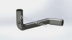 SS Marine Coolant Tube, 2" Diameter - BHM1227 (316SS)
