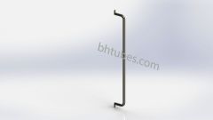 SS Polished Grab Bar for Heat Shields, (Heat Shield Items - BHZ1128, BHZ1129 or BHZ1130), SKU BHZ1180