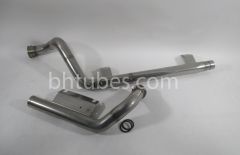 SS Two Coolant Tube Set (not sold separately) CU4367122, CU5575183, O-ring,  Cummins QSX , ISX15 SKU CUSET7122GR