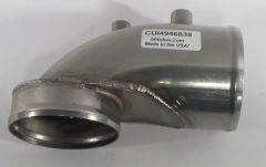 SS Intake, Turbo,  4" Diameter (Replaces OEM# 4946838), SKU CUI4946838