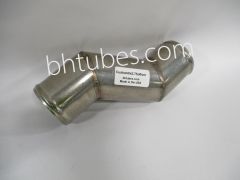 SS Custom Tube, 2 3/4" Diam. x 8" OAL, 2.75" Offset , SKU Custom8x2.75offset