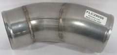 SS Right Side Charge Cooler, 4" Diameter (Replaces OEM# 01-29050-000), SKU FLC29050