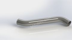 SS Right Side Charge Air Cooler, 3" Diameter (Replaces OEM# 01-31905-000), SKU FLC31905