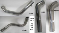 SS Glider Kit P - Peterbilt 389 C15,  twin turbo (Uses silicone elbow with lower radiator tube), SKU GKITP