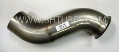 SS Exhaust Turbo Adapter, 5" Diameter (Replaces OEM# 04-17123-000), SKU FLE17123