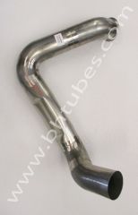 SS Exhaust Down Pipe, 4" Diameter (Replaces OEM# 04-26544-000)