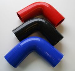 Silicone Hose, 2.5" ID Elbow 90 Degree 4 Ply
