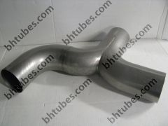 SS Exhaust Y Pipe, 5" Diameter (Replaces OEM# 14-25072), SKU PBE1425072