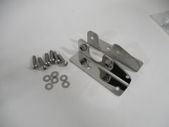 SS Set (2 ps.) Exhaust Cab Mount Brackets (Replaces OEM # T11-1040-021, T11-1040-010) - POLISHED for Passenger Side, SKU KWZ1040GRP
