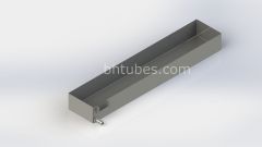 Aluminum Drip Tray for Prevost Coach (Replaces OEM# 871273), SKU MCZ871273