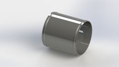 6" Diameter x 6.5" Straight, beaded ends (6x6.5) (Replaces OEM# 10551-26), SKU PBI10551-26