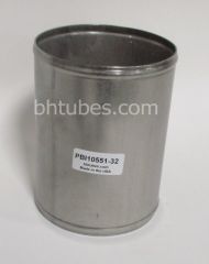 6" Diameter x 8" Straight, beaded ends POLISHED(Replaces OEM# 10551-32), SKU PBI10551-32polish