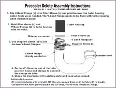 Precooler Delete Instructions