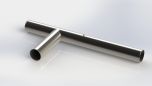 SS Air Intake Crossover T Pipe, 6" Diam-BHI1034 OPTION  PBI10551-56 (KW W900L 6NZ) Ships LTL Freight