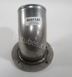 SS Intake Adapter, 4" OD, 4 Bolt Flange, Faces Up (Replaces OEM # 05-18773M001) used with 05-18769-000, SKU BHI1148