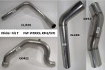 SS Glider Kit T - Kenworth W900L 6NZ/C15 - Uses Hose Kit SKU#  001-Hose Kit-003, SKU GKITT