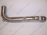 SS Lower Coolant Tube, 2 1/2" x 3" Diameter (Replaces OEM# A05-17043-000), SKU FL17043