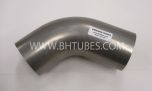 SS Exhaust Elbow, 5" Diameter, 62 deg. bend (Replaces OEM# M66-1082N075120-062), SKU KWEM66120062