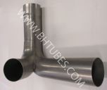 SS Exhaust Y Pipe, 5" Diameter (Replaces OEM# M66-1266), SKU KWEM661266