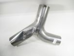 SS Exhaust Y Pipe, 5" Diameter