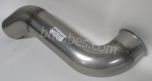 SS Exhaust Tube, 4" Diameter (Replaces OEM# 04-28728-000), SKU MHE28728