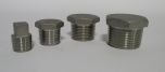 Stainless Steel Square Head/Hex Head Plugs , SKU 004-Plugs-SS