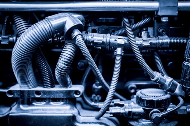flexible exhaust tubing